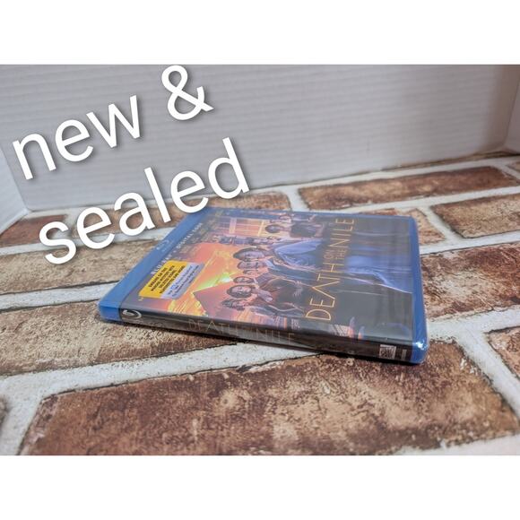 Death on the Nile BluRay Blu Ray DVD + Digital Code Hal Gadot Armie Hammer Movie - Picture 3 of 3